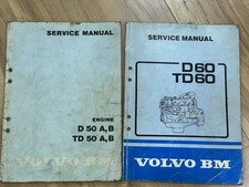 Volvo BM TD50 TD60 Diesel Engines Workshop Manuals FL6 Truck