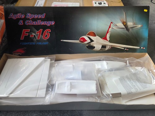Ultrafly pusher prop rc - f-16,