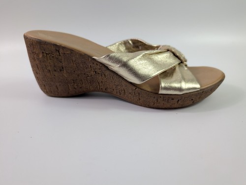 Marks and spencer - gold, leather