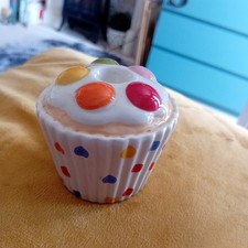 Dalton Pottery Sweet Ceramic Cupcake Candle Holder Small