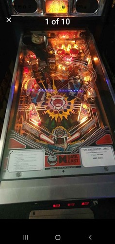 Laser war pinball working - war,