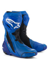 Alpinestars Supertech R Vented Motorcycle Motorbike Racing Boots Blue Black