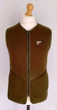MUSTO COUNTRY SHOOTING VEST GILET BODY WARMER FLEECE LINED MENS SMALL GOOD 