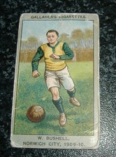 Gallaher - Association Football Club Colours No39 - Norwich City