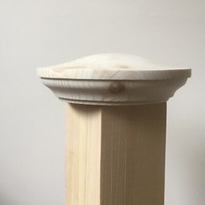 Solid Pine Newel Caps, Fence