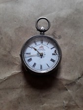 Silver Cased H Samuel "BUREN" Fob Watch (Spares/repair )   ...36