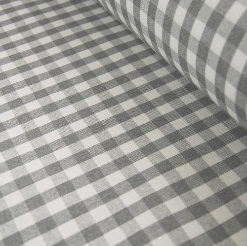 French linen oilcloth grey