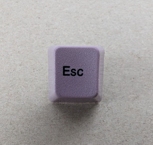Purple esc key cap - purple, for
