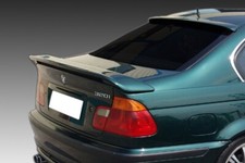 REAR BOOT SPOILER FOR BMW 3 SERIES E46 SEDAN PU UNPRIMED