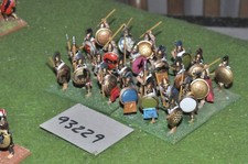 25mm classical / greek - hoplites 24 figs - inf (93229)