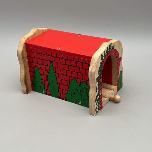 Bigjigs rail red brick tunnel - rail,