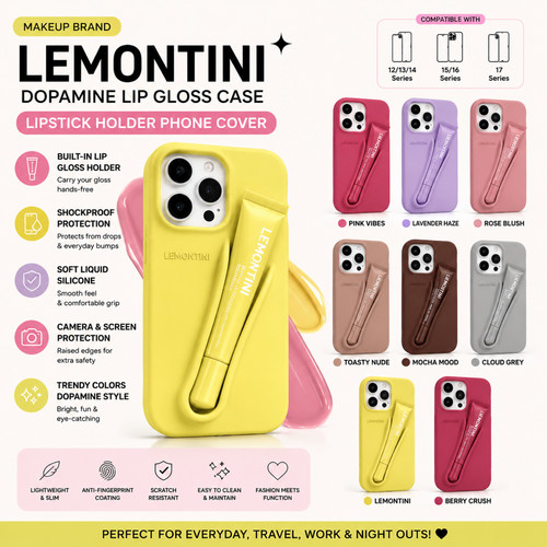 Lip tint silicon phone cases - phone,
