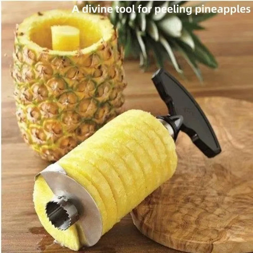 Pineapple peeler and - pineapple, corer