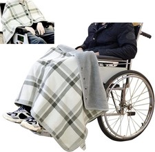 Wheelchair Warm Legs Wheelchair Cover Scarf Flannel Blanket Nap Blanket Shawl