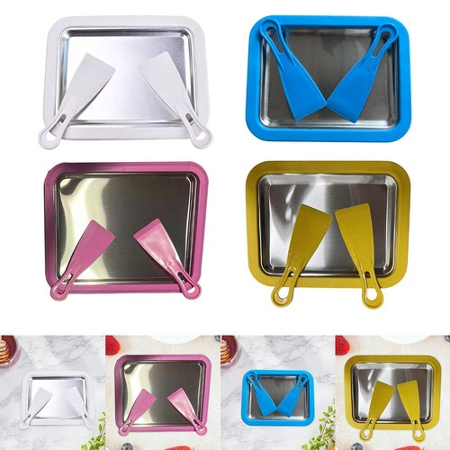 Ice cream plate maker with - cream,