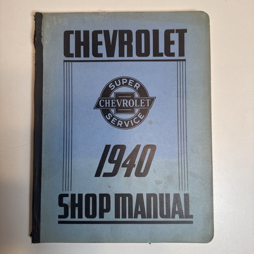 Chevrolet super service 1940 - chevrolet,