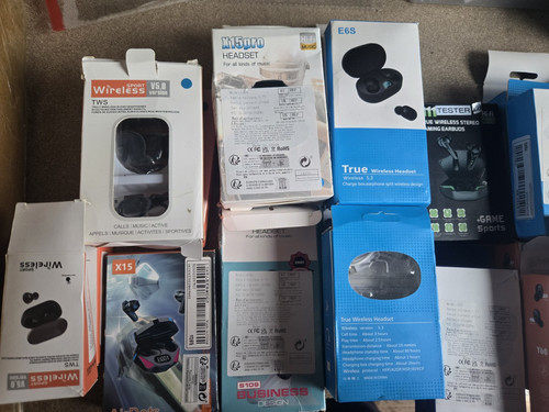 24x earbuds joblot bundle car - bundle,