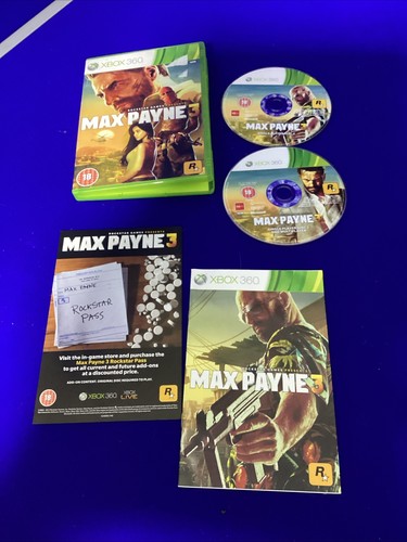 Max payne microsoft xbox - 3, (microsoft