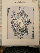 Cath Kidston 30 years Toile pale blue KING size bedding set with pillowcase