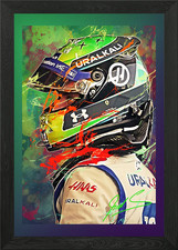 Mick Schumacher Framed Wall