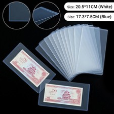 10-50Pcs Hard Plastic Clear