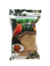 2 x COCO FIBRE BUNDLE-NESTING MATERIAL FOR SMALL CAGED BIRDS 50g-TOP QUALITY