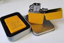 Engraved YELLOW Personalised