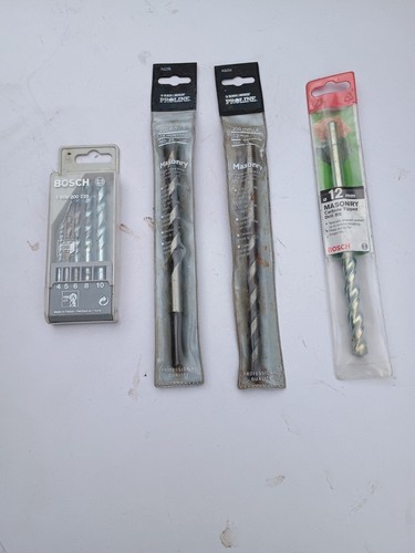 Job lot masonry drill bits - lot,