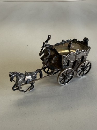 Antique dutch silver miniature - dutch,