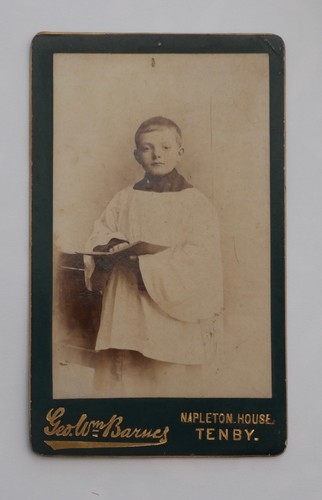Cdv choirboy in - a,