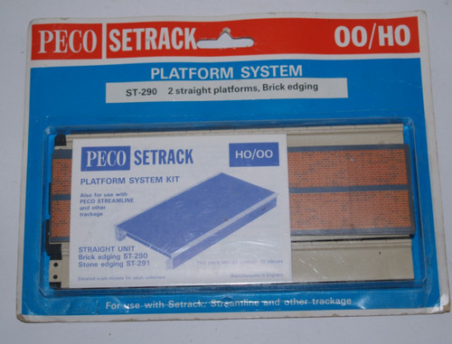 Peco setrack ho platform - oo/ho,