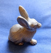 Small Metal Rabbit Figurine -