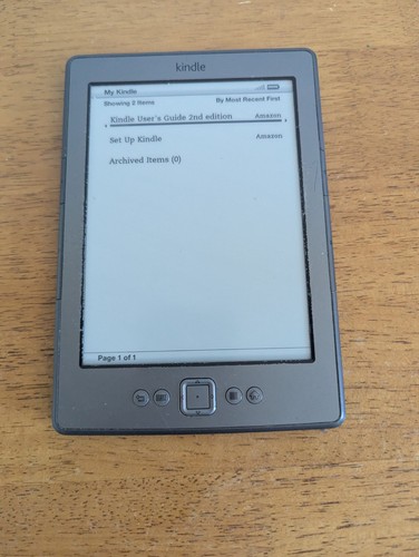 Amazon kindle 4th generation - amazon,