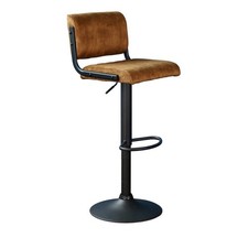 Paris Bar Stool Rust Orange