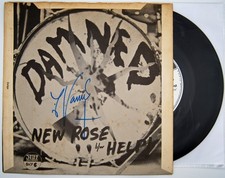 THE DAMNED New Rose SIGNED