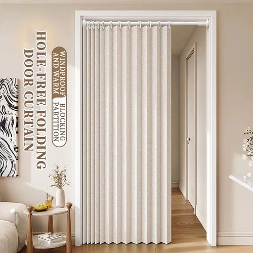 Pvc folding door oak - pvc,