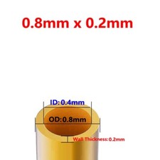 Brass Round Hollow Tube OD