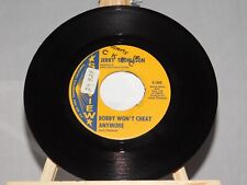 JERRY THOMASON: bobby won't cheat anymore / red-headed woman STARVIEW 7" Single