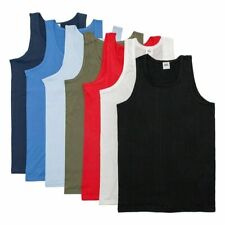 Mens Coloured Vests 100%