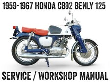 1959-1967 Honda CB92 / CB92