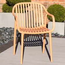 STACKABLE ORANGE OUTDOOR CHAIR