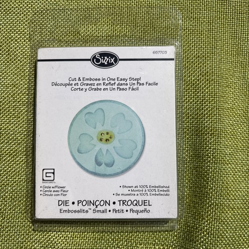 Sizzix circle flower die - circle,