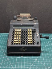 Antique - National Mechanical Adding Machine –  Office Calculator 