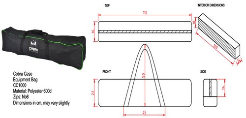 Speaker stand bag 1100 220 - 1100, x