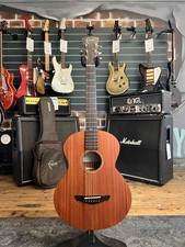 Faith FDNMG Nomad Mini-Neptune Satin Natural 2020 Electro-Acoustic Travel Guitar