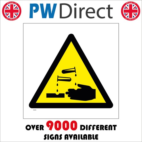 Sign acid corrosive please - acid,