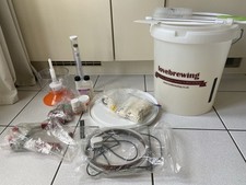 Kit for Beer Brewing - 30L Bucket, Crown Capper, Sterilising Solution, etc