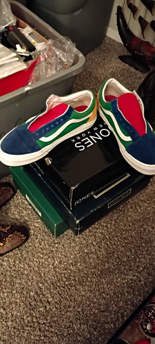Vans men slip - men's, colorblock