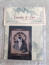 Lavender and Lace Cross Stitch