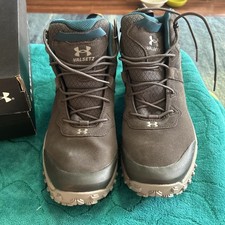 UNDER ARMOUR MENS MG Valsetz Trek Mid L WP Tactical Boots Grey Sz 10
